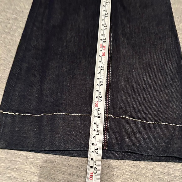 NWOT dark blue Pilcro Flares - Picture 14 of 16